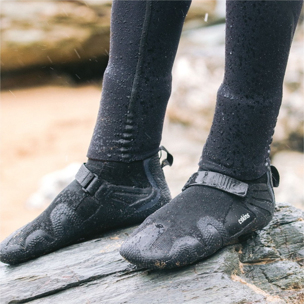 2026 C-Skins Wired 7mm Round Toe Stiefel C-BOWI7RT - Black / Charcoal